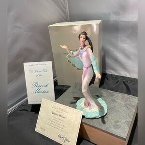 Lenox Peacock Maiden Figurine